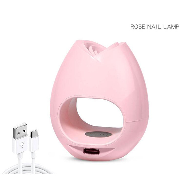 Sušička gelových nehtů UV 16w Rose USB pro jeden prst