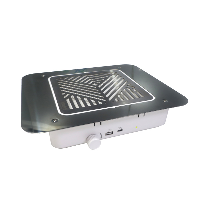 Tichý sběrač nehtového prachu